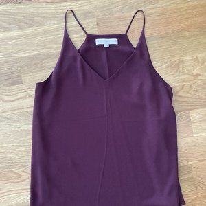 Loft Strappy Silk Tank